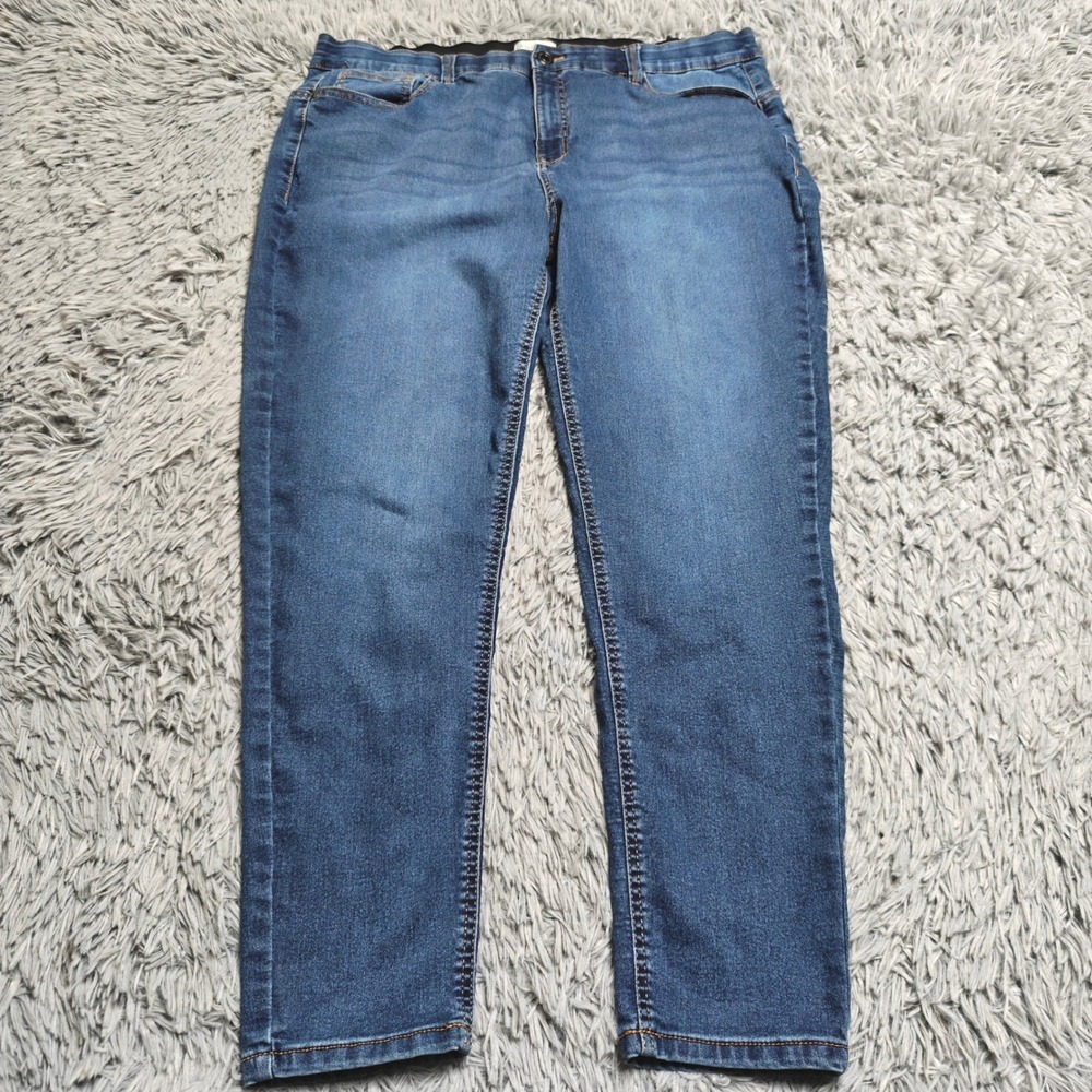 Angels Forever Young Everluxe Skinny Jeans Womens 18W Denim Sculpt High Rise